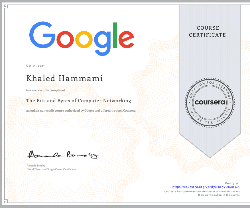 The Bits and Bytes of Networking